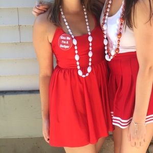 Red American Apparel Dress